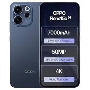 OPPO RENO 15C (5G) | TWILIGHT BLUE