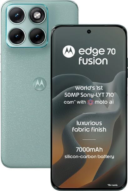 Motorola Edge 70 Fusion 5G Pantone Blue Surf