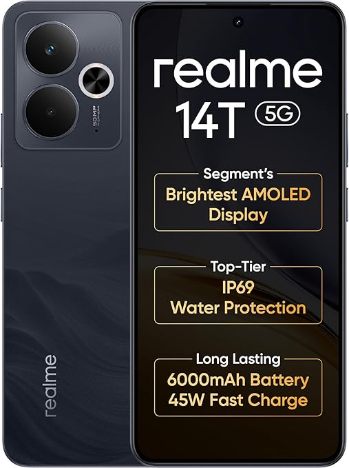 REALME 14T (5G) | OBSIDIAN BLACK