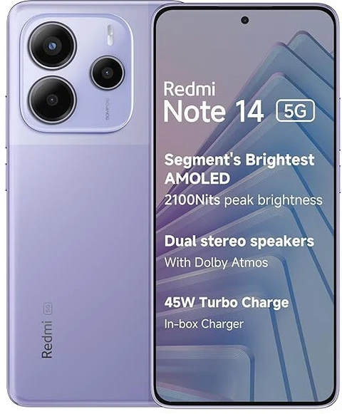 REDMI NOTE 14 (5G) | PURPLE