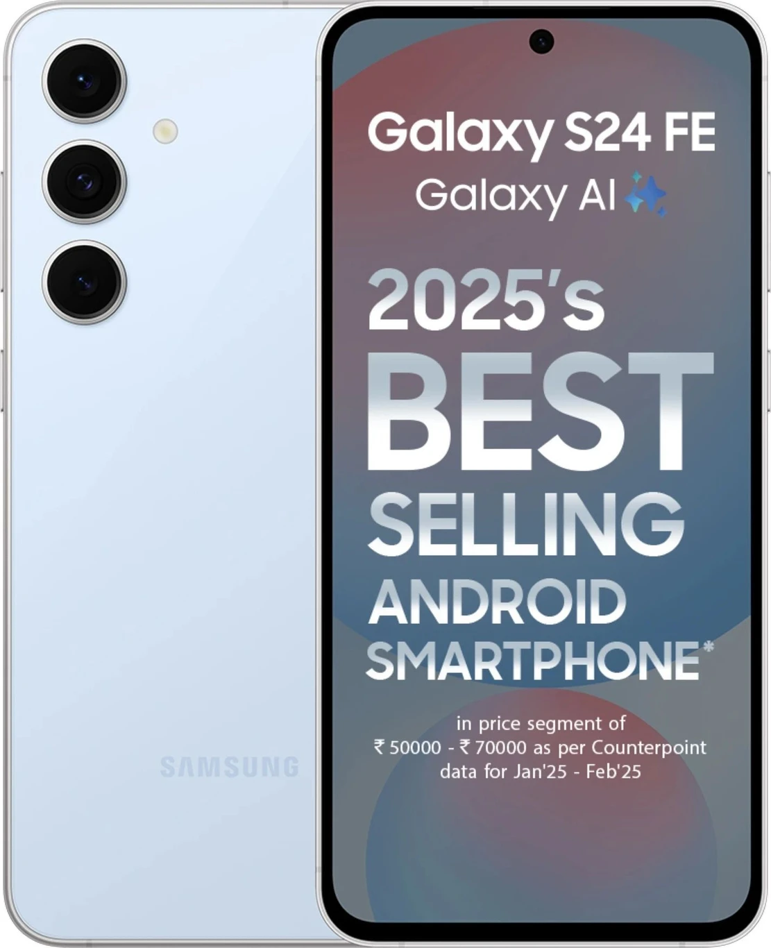 SAMSUNG GALAXY S24 FE 5G BLUE