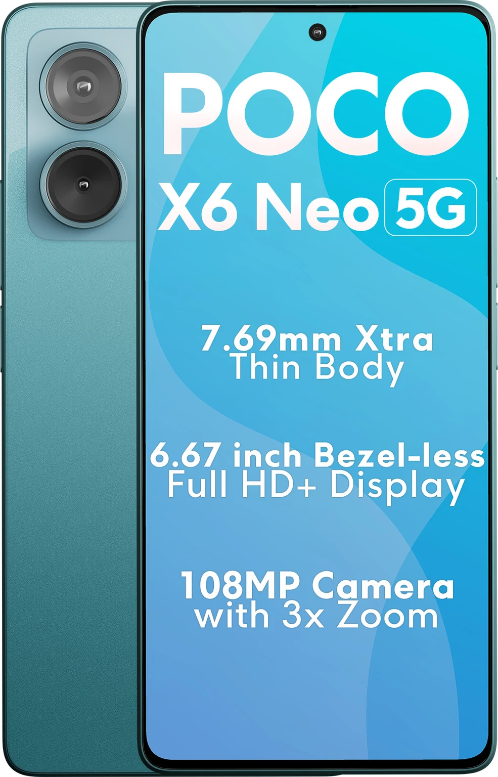 POCO X6 Neo 5G  Horizon Blue