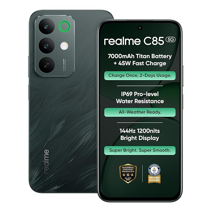 REALME C85 (5G) | PEACOCK GREEN