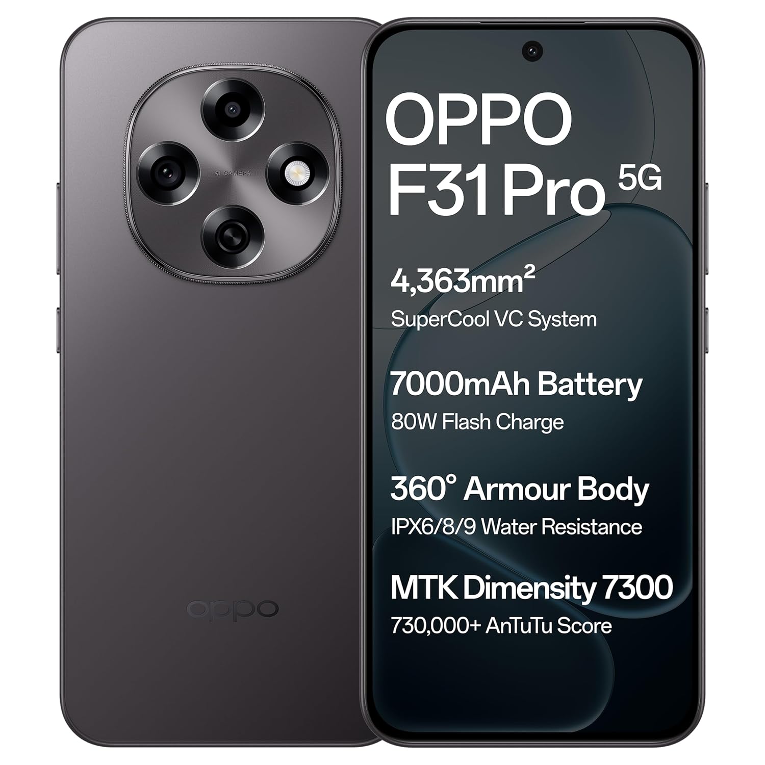 oppo f31 pro (5g) space grey