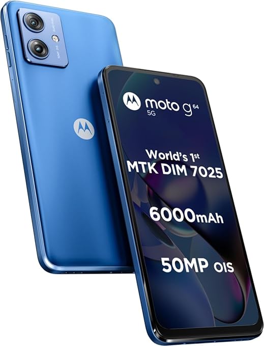 MOTOROLA G64 (5G) PEARL BLUE