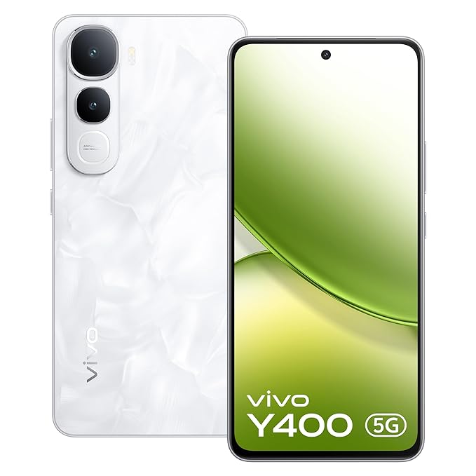 vivo y400 (5g) | glam white