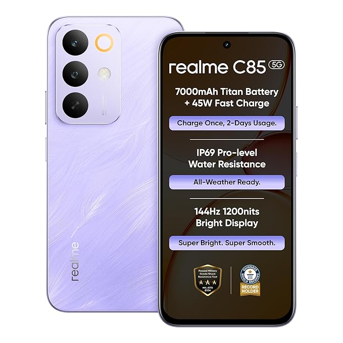 REALME C85 (5G) | PARROT PURPLE