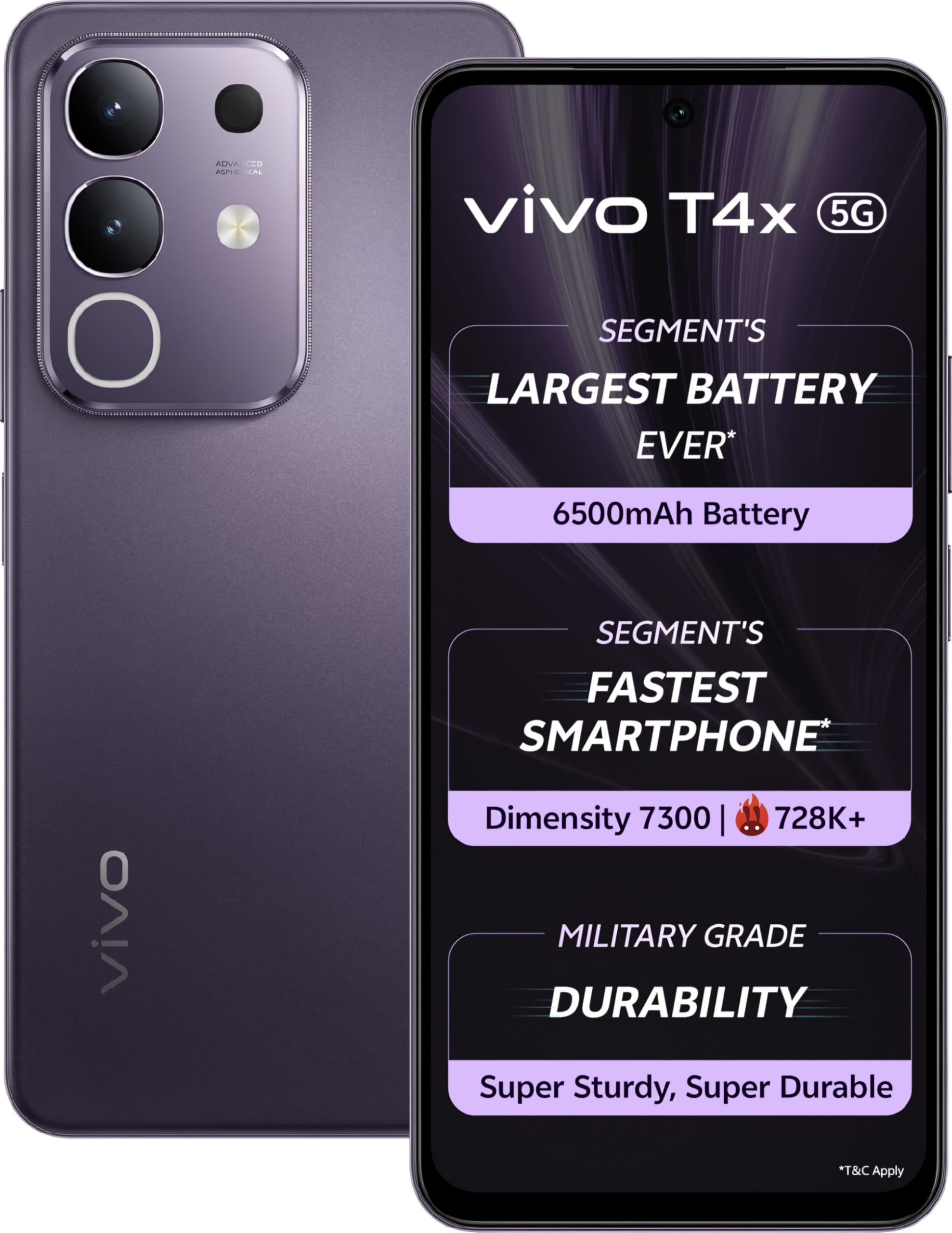 VIVO T4X 5G PURPLE